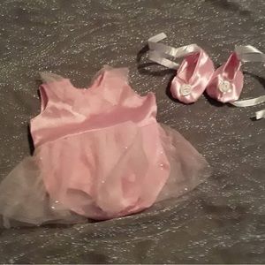 Pink Ballet Outfit for 18” Dolls
